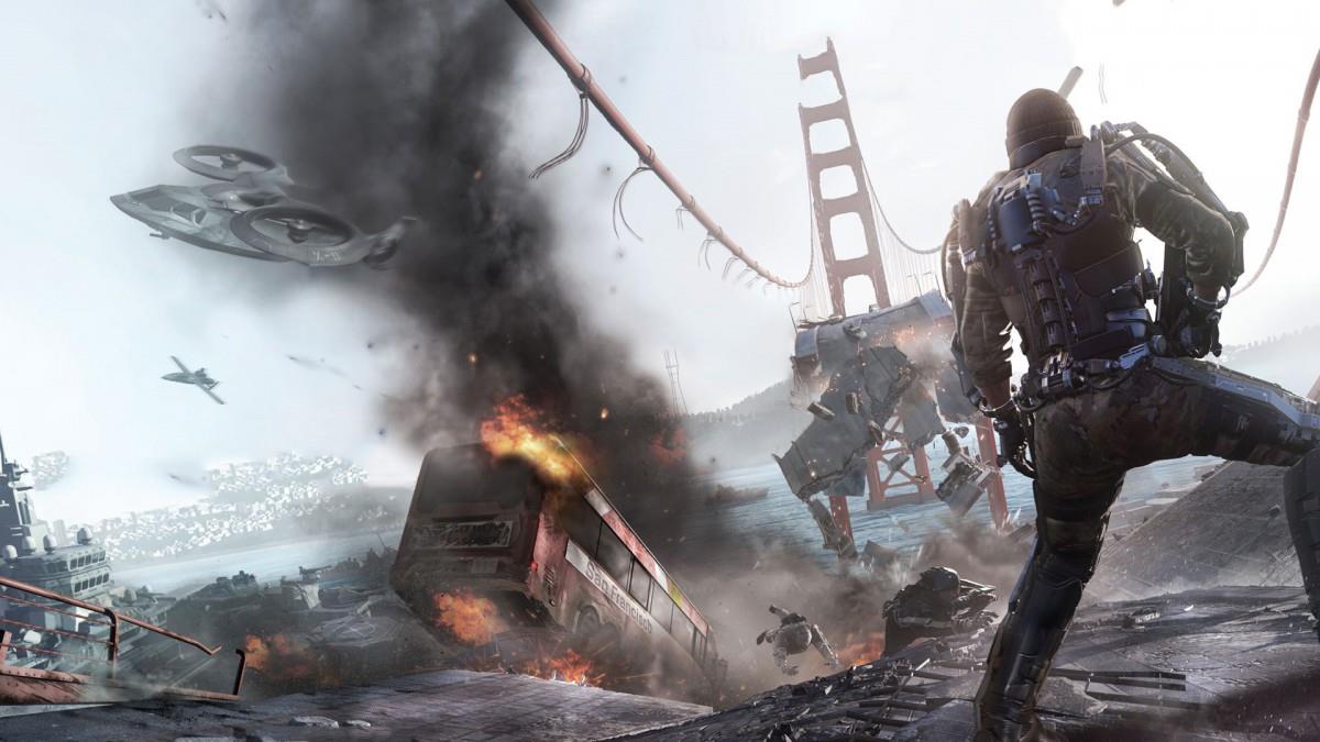 使命召唤11高级战争游戏图片