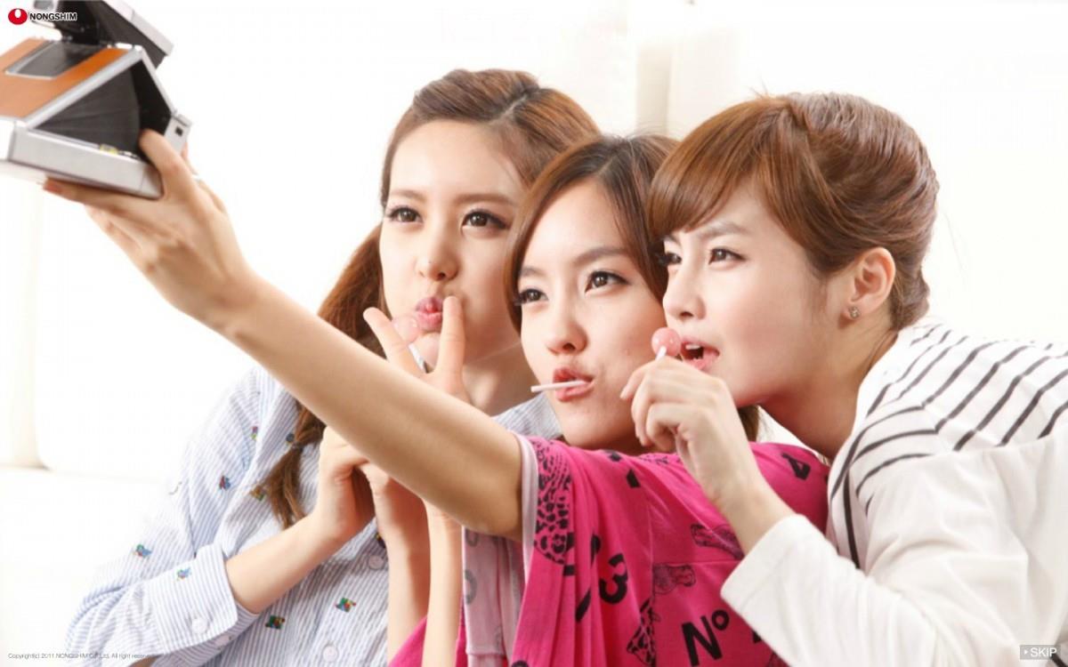 韩国美女T-ara组合图片