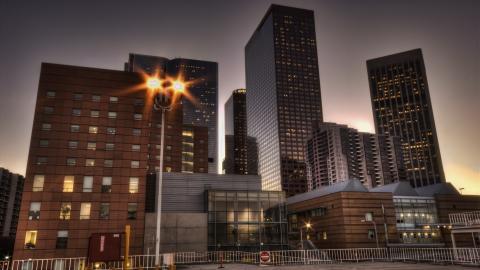 天使之城洛杉矶夜景图片