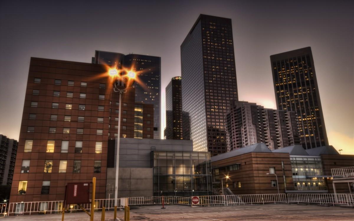 天使之城洛杉矶夜景图片