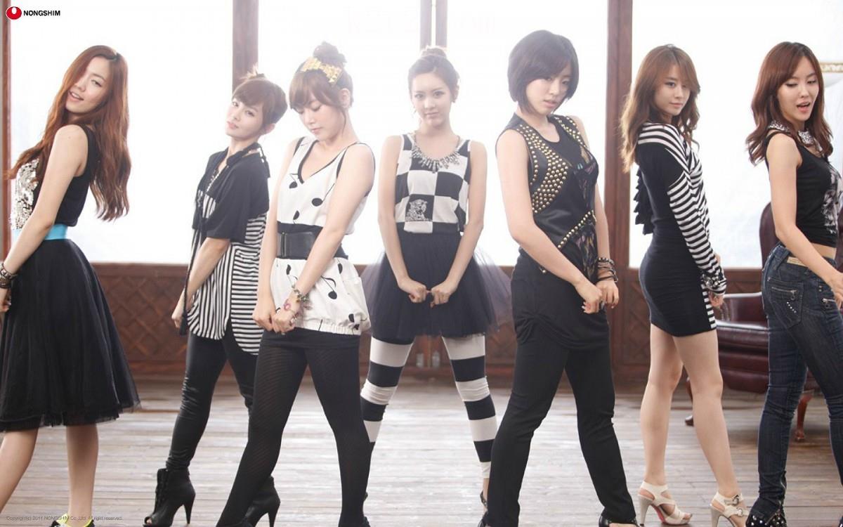 韩国美女T-ara组合图片