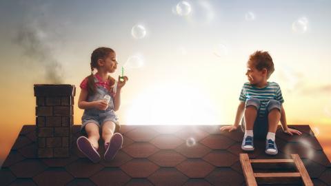 高清儿童幻想精美图片