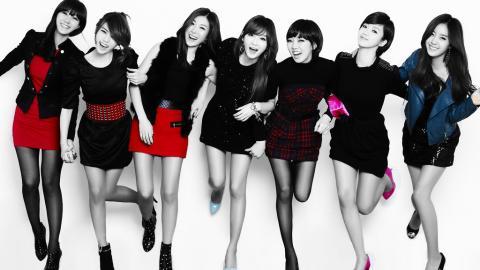 韩国美女T-ara组合图片