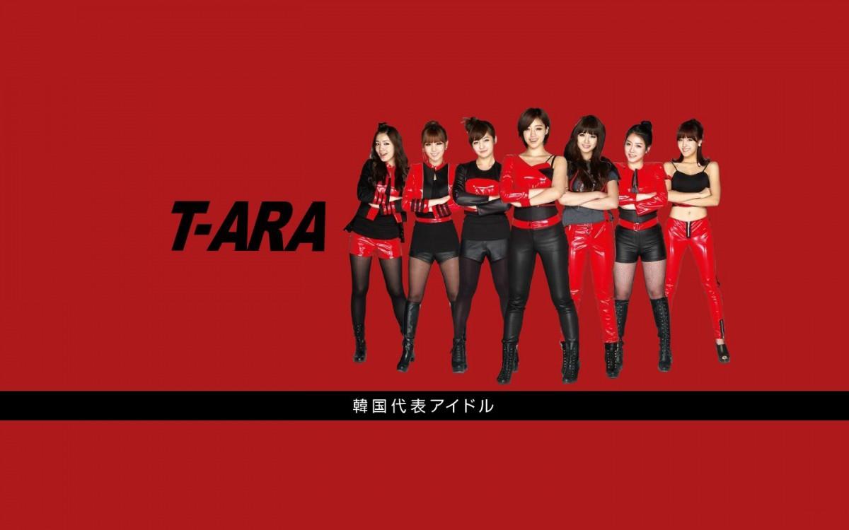 韩国美女T-ara组合图片