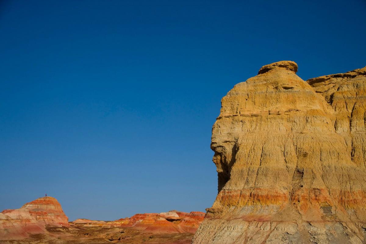 千彩古堡五彩湾图片