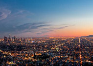 天使之城洛杉矶夜景图片