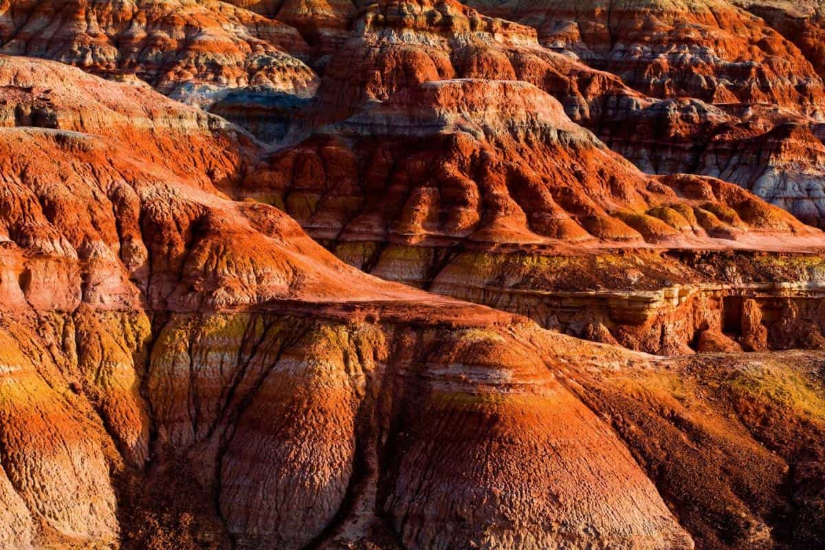 千彩古堡五彩湾图片