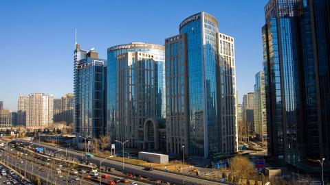 北京东三环街景图片