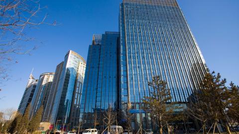 北京东三环街景图片