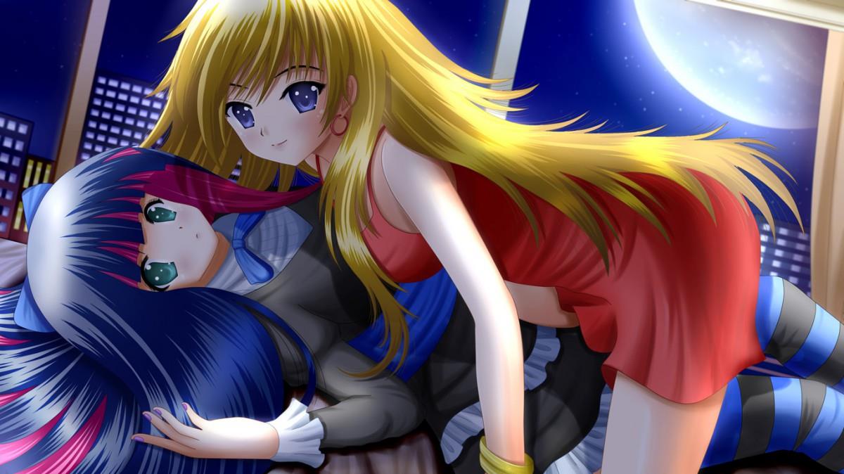 色彩浓郁的动漫美少女图片