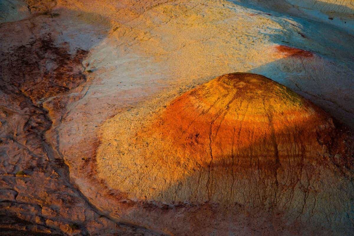 千彩古堡五彩湾图片