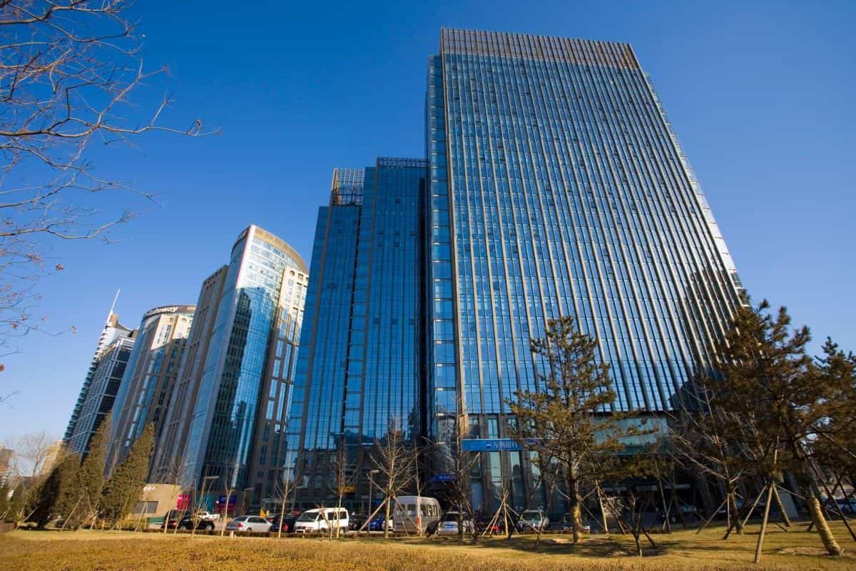 北京东三环街景图片