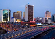 北京东三环街景图片