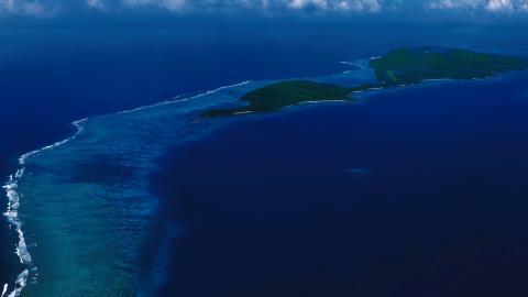 美丽的加勒比海岛风景图片