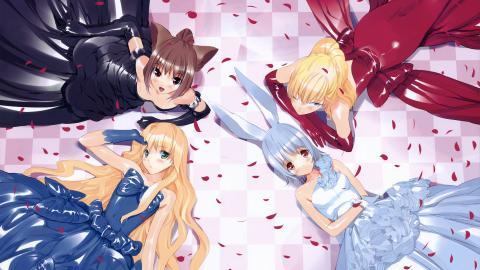 高清晰的动漫女孩图片