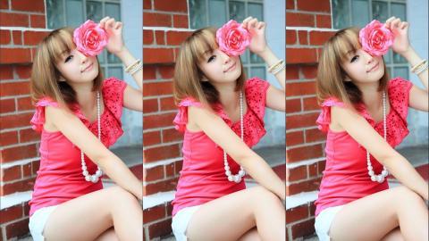 花儿般的女孩黄诗思图片