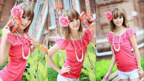 花儿般的女孩黄诗思图片