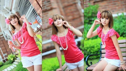 花儿般的女孩黄诗思图片