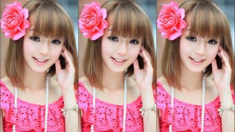 花儿般的女孩黄诗思图片