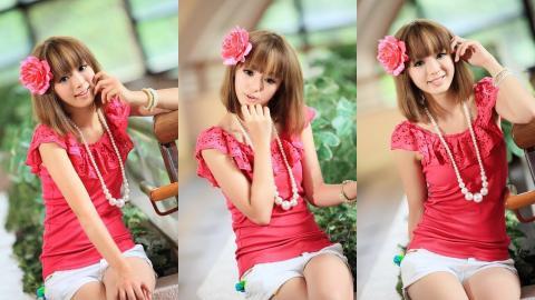 花儿般的女孩黄诗思图片