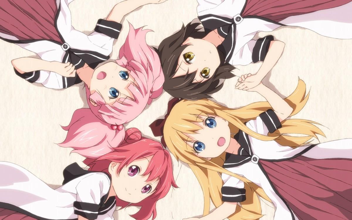 摇曳百合漫画美女图片