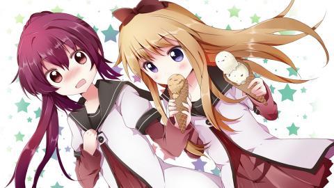 摇曳百合漫画美女图片