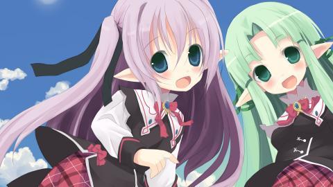 高清晰的动漫女孩图片