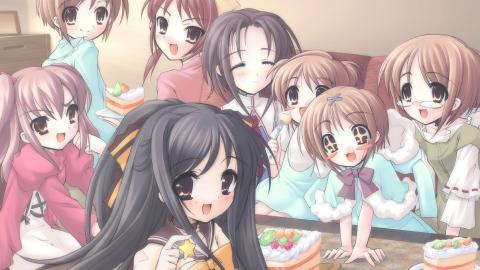 高清晰的动漫女孩图片