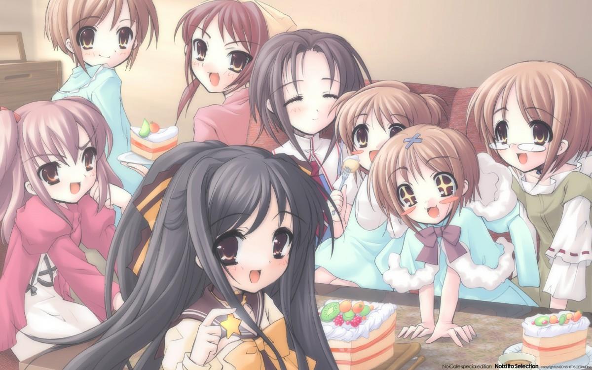 高清晰的动漫女孩图片