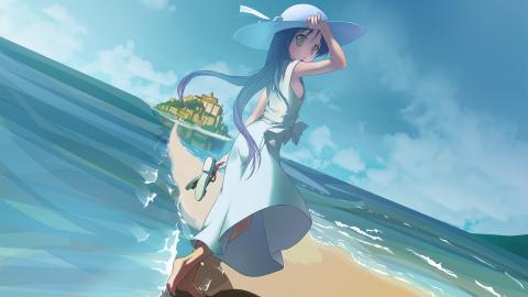 高清晰的动漫女孩图片