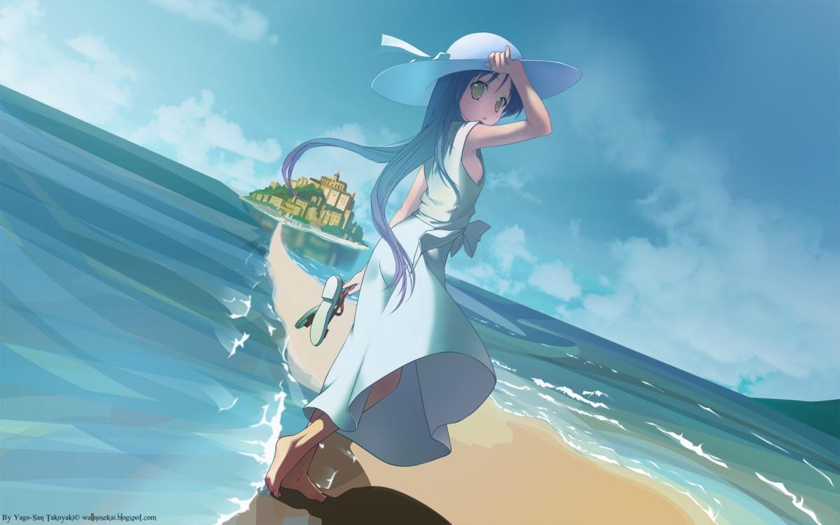 高清晰的动漫女孩图片