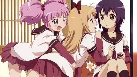 摇曳百合漫画美女图片