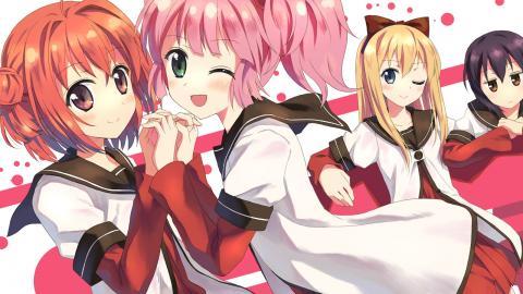 摇曳百合漫画美女图片