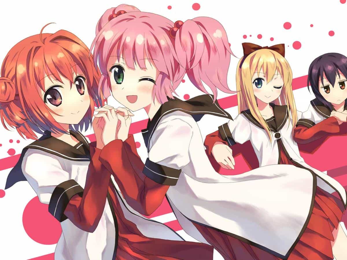 摇曳百合漫画美女图片