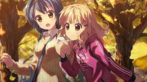 摇曳百合漫画美女图片