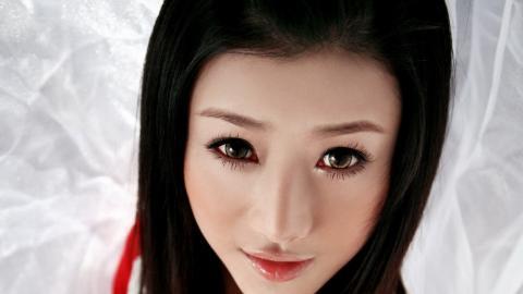 何雨檬美丽女孩图片