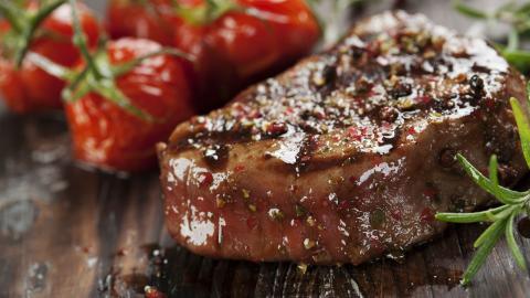 香喷喷的烤肉图片