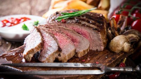 香喷喷的烤肉图片