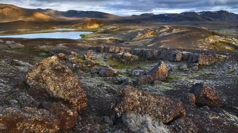 美丽的冰岛山水图片