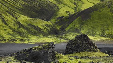 美丽的冰岛山水图片