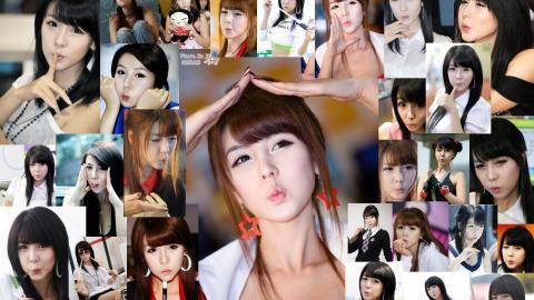 车模美女李智友高清图片