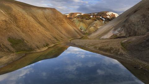 美丽的冰岛山水图片