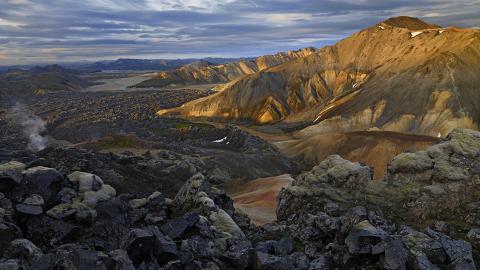 美丽的冰岛山水图片