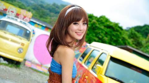 清纯可爱的果子妹妹图片