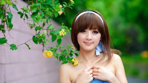 清纯可爱的果子妹妹图片