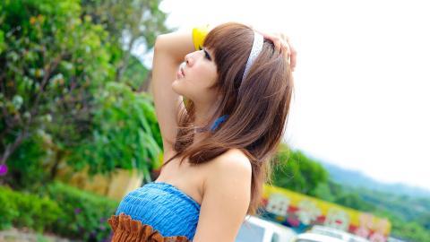 清纯可爱的果子妹妹图片