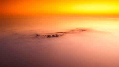 美丽的火烧云图片