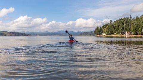 划皮艇运动图片