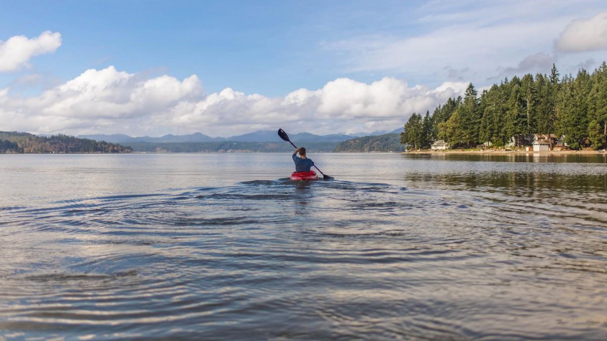 划皮艇运动图片