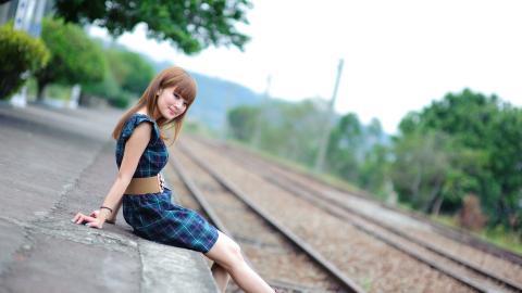 清纯可爱的果子妹妹图片